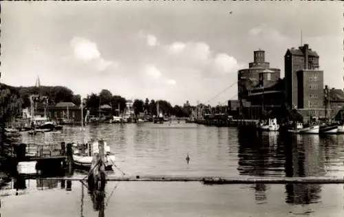 Ak Ostseebad Eckernförde, Hafen
