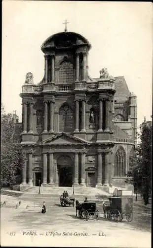 Ak Paris IV, Kirche Saint-Gervais