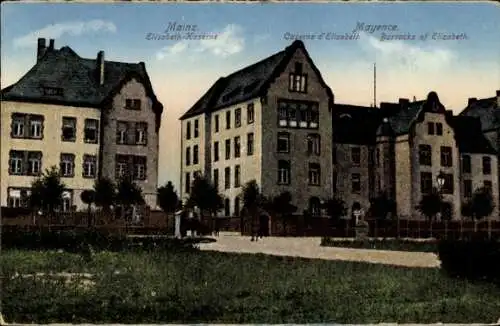 Ak Mainz am Rhein, Elisabeth Kaserne
