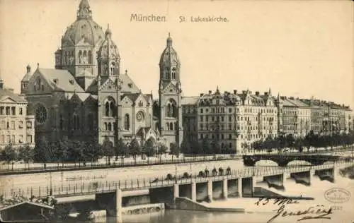 Ak München, St. Lukaskirche