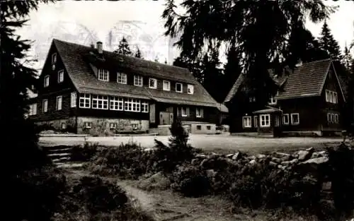 Ak Oderbrück Braunlage im Oberharz, Naturfreundehaus