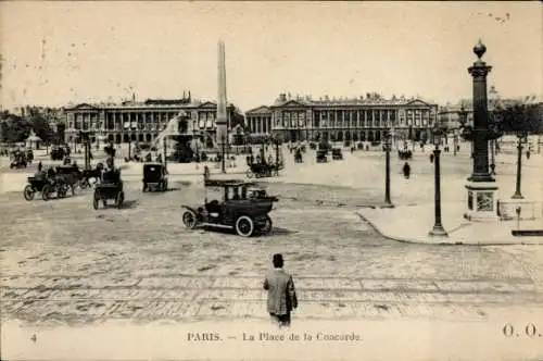 Ak Paris VIII, Place de la Concorde
