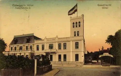 Ak Geesthacht an der Elbe, Petersens Hotel