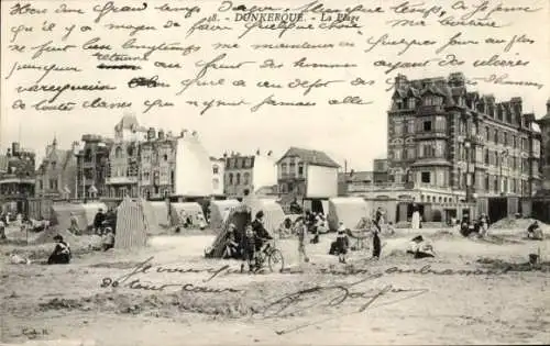 Ak Dunkerque Nord, Strand