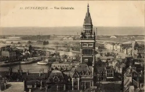 Ak Dunkerque Nord, Gesamtansicht