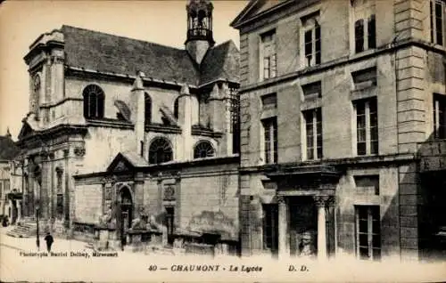 Ak Chaumont Haute Marne, Lyzeum