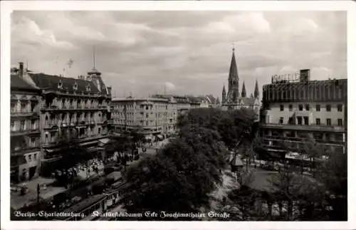 Ak Berlin Charlottenburg, Kurfürstendamm, Ecke Joachimsthaler Strasse