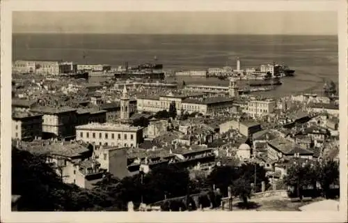 Ak Triest Trieste Friuli Venezia Giulia, Panorama
