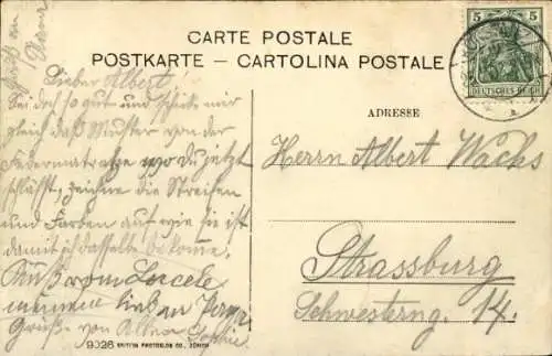 Ak Sankt Gallen Stadt Schweiz, Rosenberg