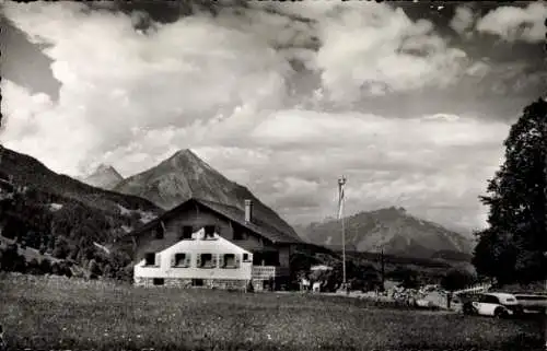 Ak Leissigen Interlaken Kanton Bern Schweiz, Sommerwirtschaft und Ferienhaus Meilisalp