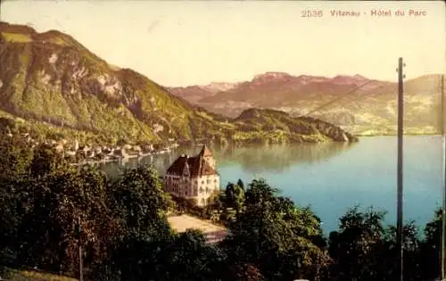 Ak Vitznau Kanton Luzern, Hotel du Parc