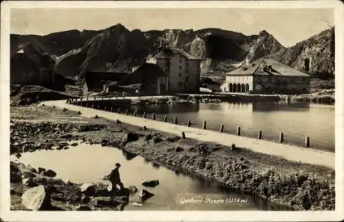 Ak Airolo Kanton Tessin Schweiz, St Gotthard Hospiz