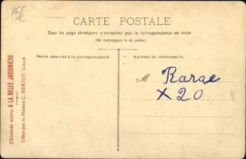 Ak Aviation, Flieger Mamet, Preisträger mit 2 Passagieren, Reims 1910