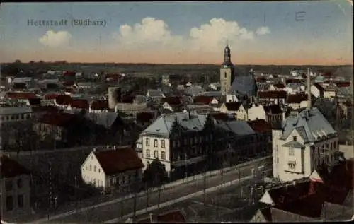 Ak Hettstedt im Südharz, Gesamtansicht