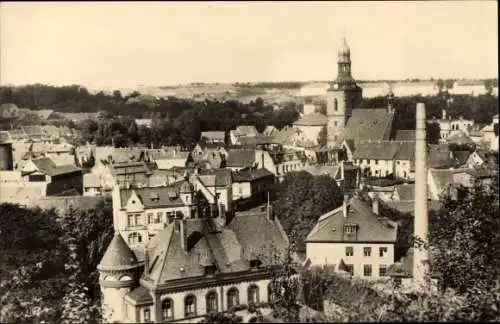 Ak Hettstedt im Südharz, Blick auf die Stadt, Kirche