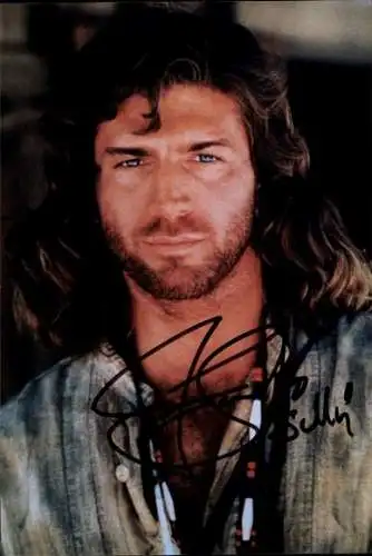 Foto Schauspieler Joe Lando, Portrait, Autogramm