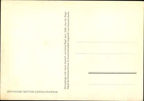 Künstler Ak Rosenköpfchen an einer Obstschale, Fliege