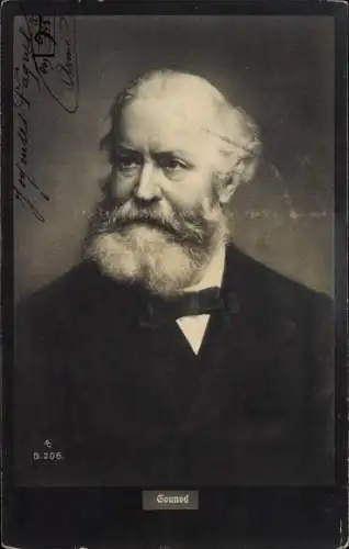 Ak Komponist Charles Gounod, Portrait