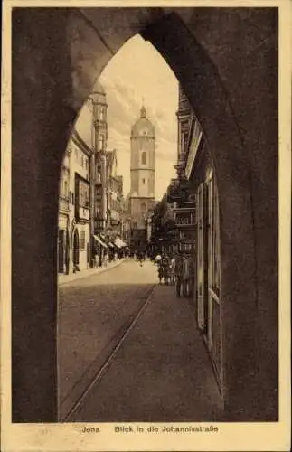 Ak Jena Thüringen, Johannisstraße