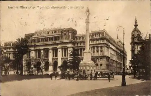 Ak Buenos Aires Argentinien, Monumento Gen. Lavalle