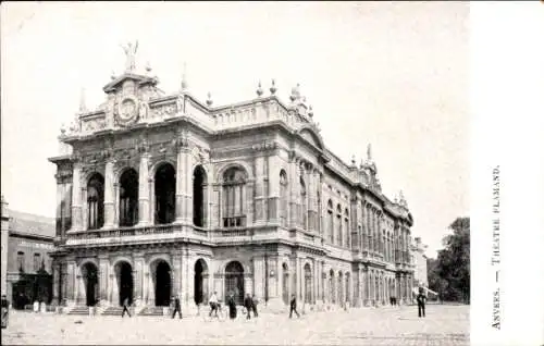 Ak Antwerpen Antwerpen Flandern, Flämisches Theater