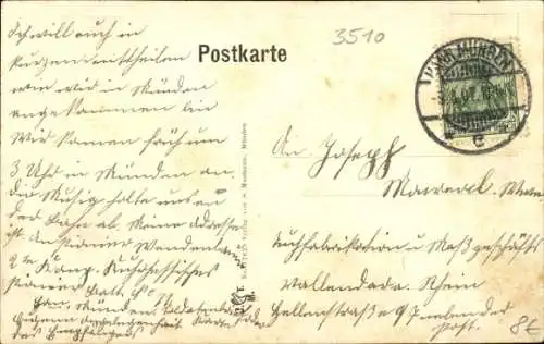 Ak Hann. Münden in Niedersachsen, Teilansicht