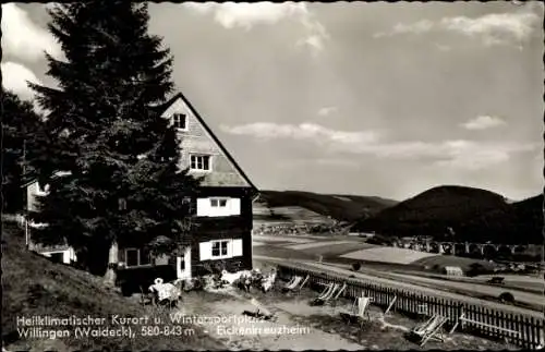 Ak Willingen im Upland Waldeck Hessen, Eichenkreuzheim