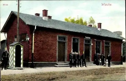 Ak Griesheim, Wache, Soldaten