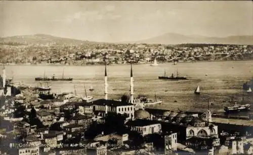Ak Konstantinopel Istanbul Türkei, Blick auf die Stadt