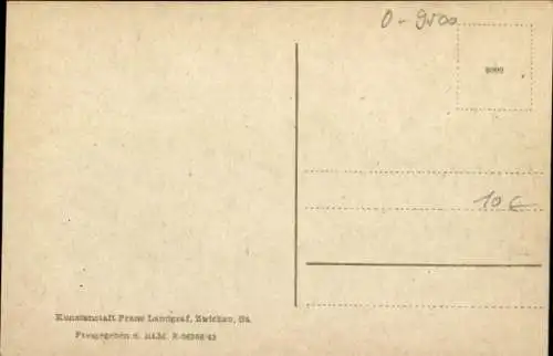 Ak Zwickau in Sachsen, Bahnhofstrasse