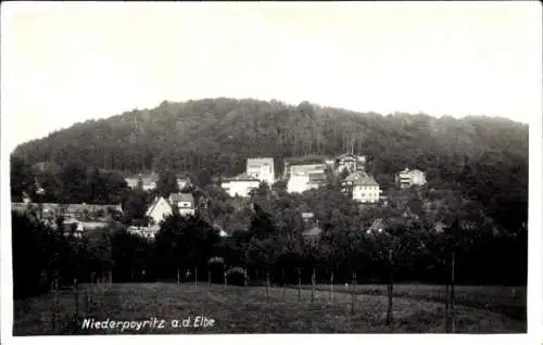 Foto Ak Dresden Niederpoyritz, Ortsansicht