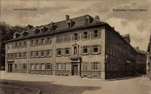 Ak Aschaffenburg in Unterfranken, Englisches Fräulein-Institut