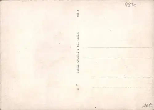 Ak Detmold am Teutoburger Wald, Krumme Straße