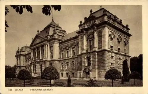 Ak Colmar Kolmar Elsass Haut Rhin, Oberlandesgericht