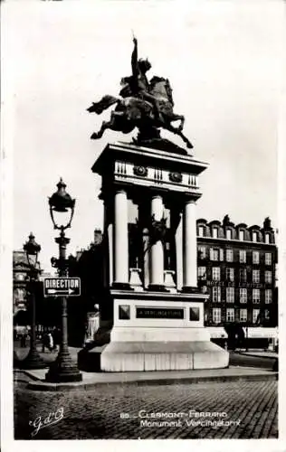 Ak Clermont Ferrand Puy de Dôme, Monument Vercingétorix