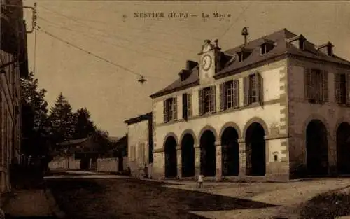 Ak Nestier Hautes Pyrénées, La Mairie