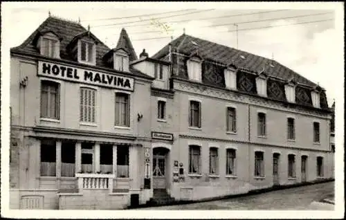 Ak Onival Ault Plage Somme, Hotel-Restaurant Malvina