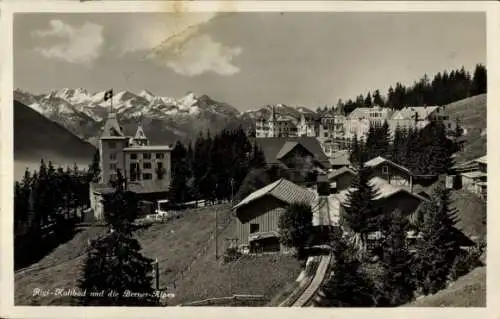 Ak Rigi Kaltbad Kanton Luzern, Panorama, Berner Alpen