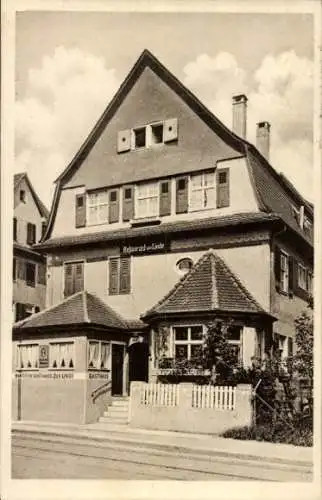 Ak Mettingen Esslingen am Neckar, Gasthaus zur Linde