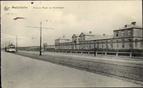 Ak Middelkerke Westflandern, Hospiz Roger de Grimberghe