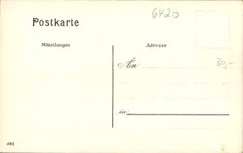 Ak Blitzenrod Lauterbach in Hessen, Panorama