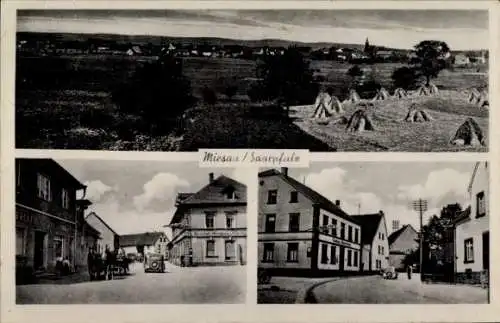 Ak Miesau in der Saarpfalz, Ortsansichten