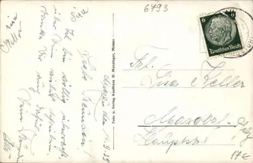 Ak Miesau in der Saarpfalz, Ortsansichten