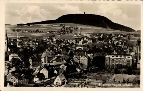 Ak Vejprty Weipert Region Aussig, Gesamtansicht, Bärenstein