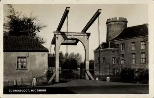 Ak Loenersloot Utrecht, Slotbrug