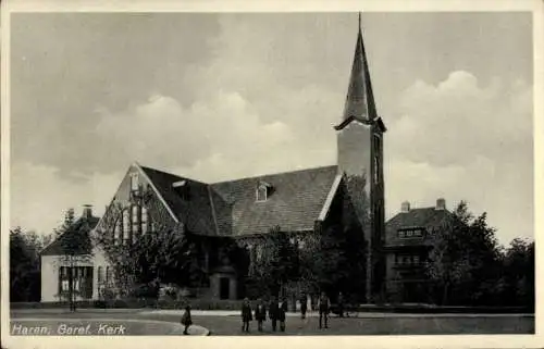 Ak Haren Groningen Niederlande, Kirche