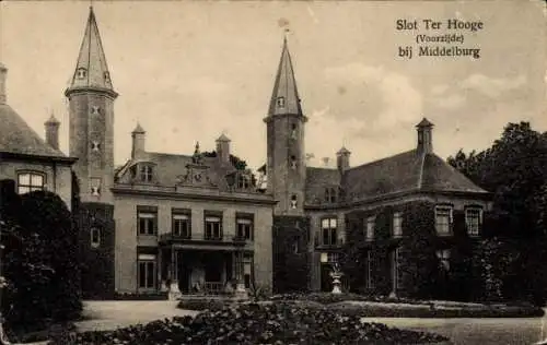 Ak Middelburg Zeeland Niederlande, Schloss Ter Hooge