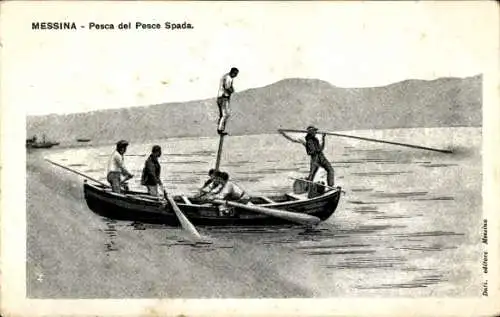 Ak Messina Sizilien, Pesca del Pesce Spada