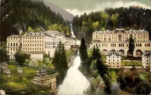 Ak Bad Gastein Badgastein in Salzburg, Wasserfall