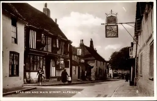 Ak Alfriston East Sussex South East England, Star Inn, Main Street